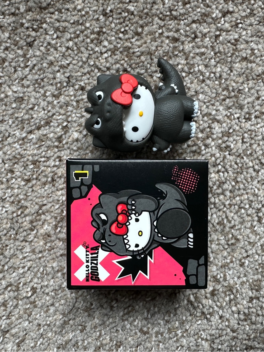 Sanrio hello kitty friend’s Godzilla